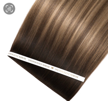 Odcień koloru – Tresy Włosów - Genius Wefts -Tape-in z Włosów Naturalnych Extensions Luis Velvet Brązowy | Rubin Extensions - Premium Line – Rubin Extensions®