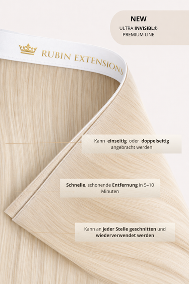 Tresy Włosów - Genius Wefts -Tape-in z Włosów Naturalnych Extensions Expensive-Blond | Rubin Extensions - Premium Line – Rubin Extensions®