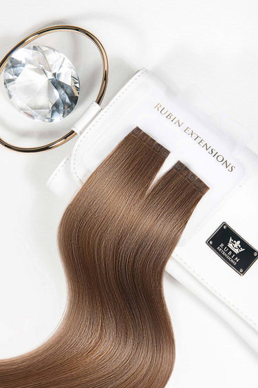 Keratin Bondings Pasma Włosów Naturalny-Złoty Brąz Premium Line – Rubin Extensions®