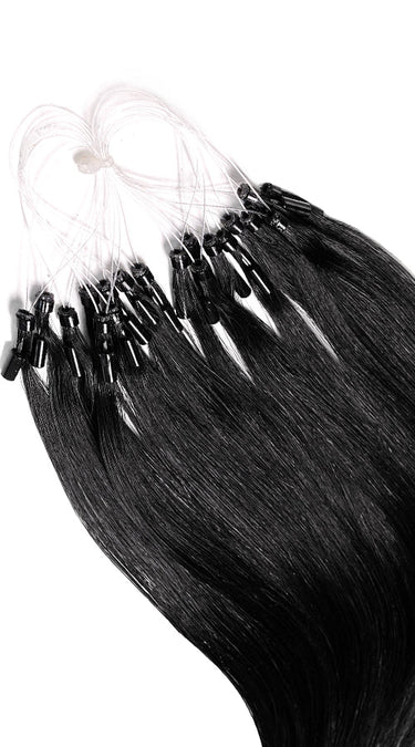 Zdjęcie z bliska – PRO DELUXE LINE Czarny – Rubin Extensions®