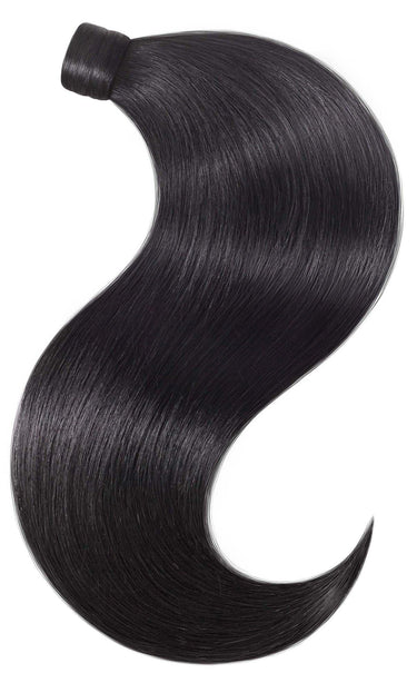 PONYTAIL LUXURY EXTENSIONS Czarny – Rubin Extensions®