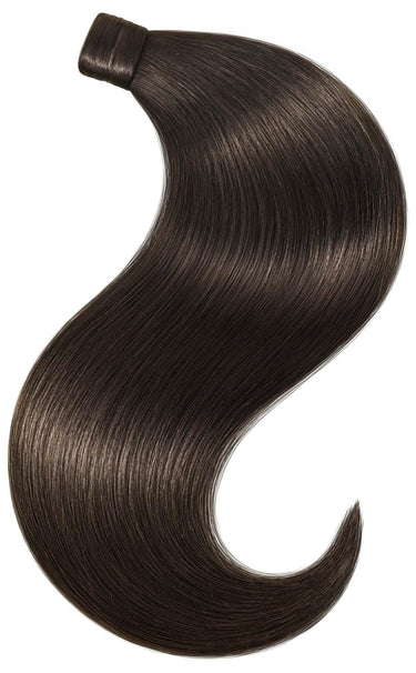 PONYTAIL LUXURY EXTENSIONS Czarny-Brąz – Rubin Extensions®
