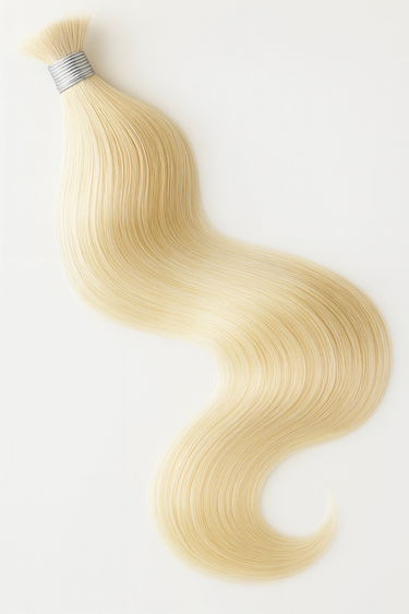Zdjęcie z bliska – ROHHAAR Włosy Extensions - Excellence Line - Złoty Blond – Rubin Extensions®