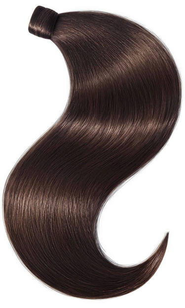 PONYTAIL LUXURY EXTENSIONS Kasztanowy-Ciemny Brąz – Rubin Extensions®