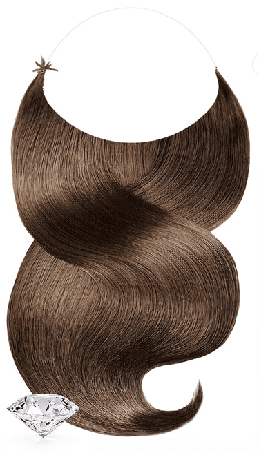 One-Piece / Halo Haarteil Extensions Naturalny-Złoty Brąz – Rubin Extensions®