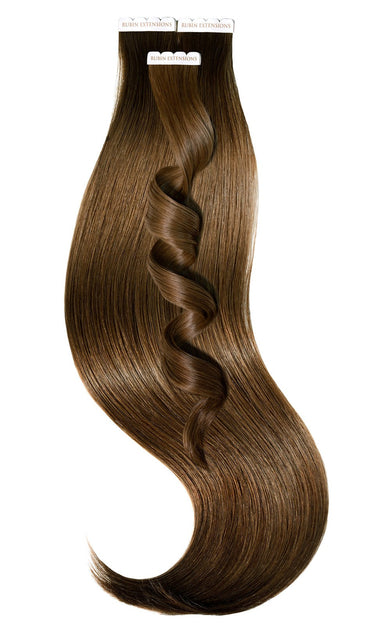 EXCELLENCE LINE TAPE-IN EXTENSIONS Naturalny-Złoty Brąz – Rubin Extensions®
