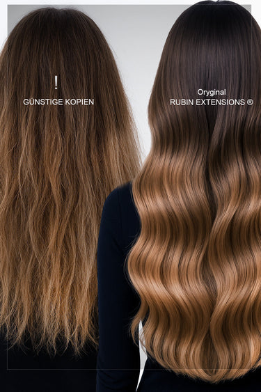 EXCELLENCE LINE TAPE-IN EXTENSIONS Naturalny-Złoty Brąz – Rubin Extensions®