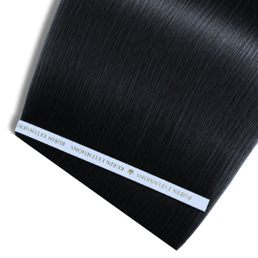 Tresy Włosów - Genius Wefts -Tape-in z Włosów Naturalnych Extensions Czarny | Rubin Extensions - Premium Line – Rubin Extensions®