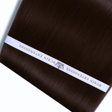 Odcień koloru – Tresy Włosów - Genius Wefts -Tape-in z Włosów Naturalnych Extensions Ciemny-Czekoladowy | Rubin Extensions - Premium Line – Rubin Extensions®