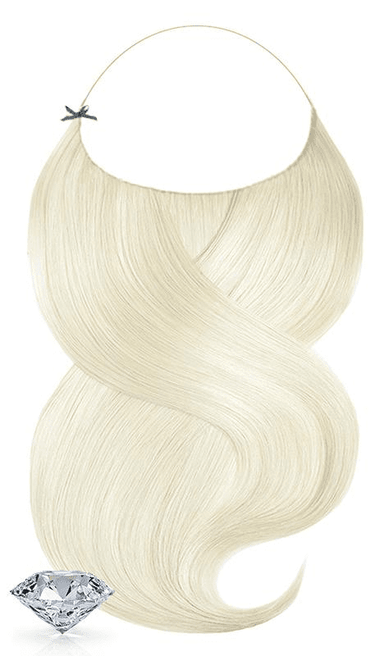 One-Piece / Halo Haarteil Extensions Jasny Blond – Rubin Extensions®