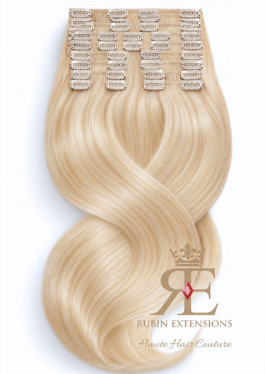 Rubin Extensions — Clip-In z Włosów Naturalnych Extensions Miodowy Blond | Rubin Extensions - Deluxe Line