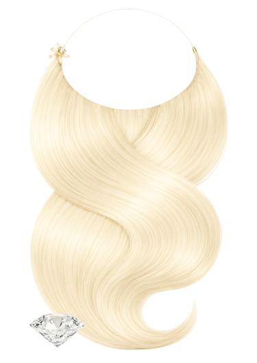 Rubin Extensions — One-Piece / Halo Haarteil Extensions Złoty Blond