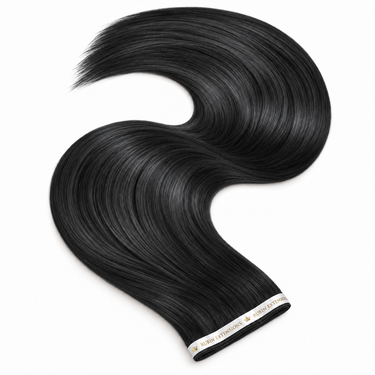 Rubin Extensions — Tresy Włosów - Genius Wefts -Tape-in z Włosów Naturalnych Extensions Czarny | Rubin Extensions - Premium Line