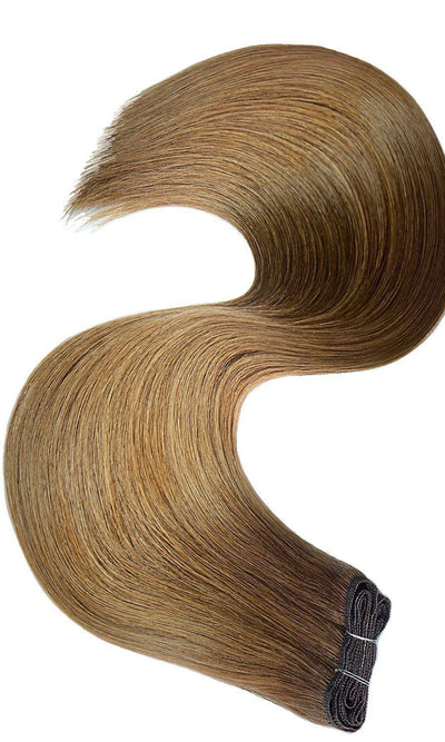 Tresy DELUXE Karmelowy Brąz Przedłużanie włosów