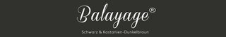 BALAYAGE - Gleboka Czern & Kasztanowy Braz przedłużanie włosów