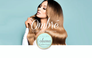 Dopinki Clip-in OMBRÉ przedłużanie włosów