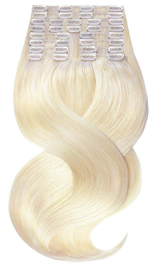 Włosy Clip-in Extensions LINIA DELUXE Jasny Blond