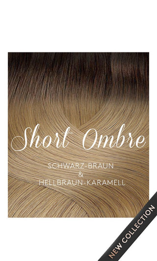 PRZEDŁUŻKI CLIP-IN LUKSUSOWE Apron Roots Czarny Brąz & Karmelowy Brąz