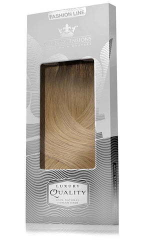 PRZEDŁUŻKI CLIP-IN LUKSUSOWE Apron Roots Czarny Brąz & Karmelowy Brąz