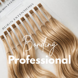 Keratin Bondings Haarsträhnen  Hellbraun-Karamell Pro-Deluxe Line
