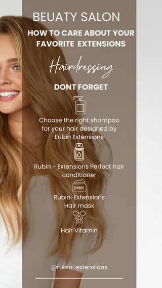 Rubin Extensions ® Clip-in Włosy naturalne - Caramel Mocha (Linia Invisible)