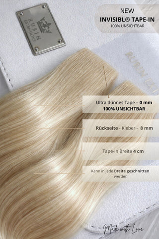 EXCELLENCE LINE TAPE-IN EXTENSIONS Schwarz