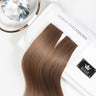 Keratin Bondings Pasma Włosów  Naturalny-Złoty Brąz Premium Line – Rubin Extensions®