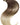 Zdjęcie z bliska – Rubin Extensions Ponytail - z Włosów Naturalnych Extensions - Sombre Czekoladowy-Ciemny Brąz & Platynowy Blond – Rubin Extensions®