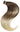 Zdjęcie z bliska – Rubin Extensions Ponytail - z Włosów Naturalnych Extensions - Sombre Czekoladowy-Ciemny Brąz & Platynowy Blond – Rubin Extensions®