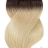 Rubin Extensions Clip-in Extensions – 100 % z Włosów Naturalnych - Sombre Beige – Diamond Line – Rubin Extensions®