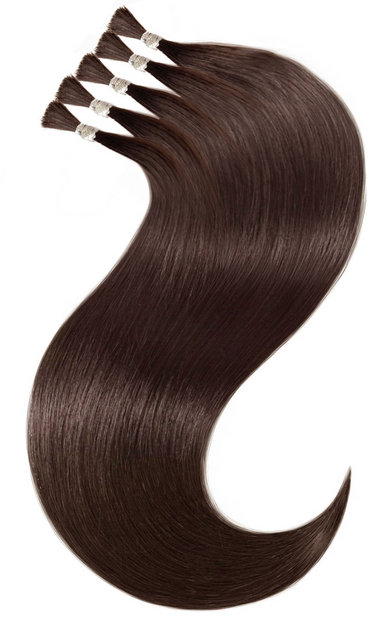 ROHHAAR  Włosy Extensions - Excellence Line - Kastianien-Ciemny Brąz – Rubin Extensions®