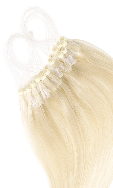 Microringi PRO DELUXE LINE Jasny Blond – Rubin Extensions®