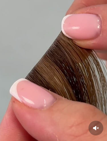 EXCELLENCE LINE INVISIBLE TAPE-IN EXTENSIONS Kasztanowy-Ciemny Brąz – Rubin Extensions®