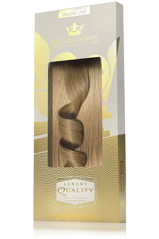 Extensions adhésives WŁOSY LUDZKIE, krótka linia włosów, Głęboka Czerń & Chłodny brąz