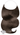 One-Piece / Halo Haarteil Extensions Kasztanowy-Ciemny Brąz – Rubin Extensions®