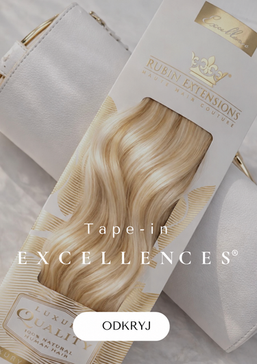 Tape-in Excellence — włosy doczepiane Rubin Extensions