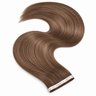 Rubin Extensions — Tresy Włosów - Genius Wefts -Tape-in z Włosów Naturalnych Extensions  Naturalny-Złoty Brąz Premium Line