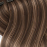 Rubin Extensions — Clip-In Extensions Naturalny-Złoty Brąz & Jasny Brąz-Karmel Pure Diamand Line
