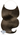 One-Piece / Halo Haarteil Extensions Czekoladowy-Ciemny Brąz – Rubin Extensions®