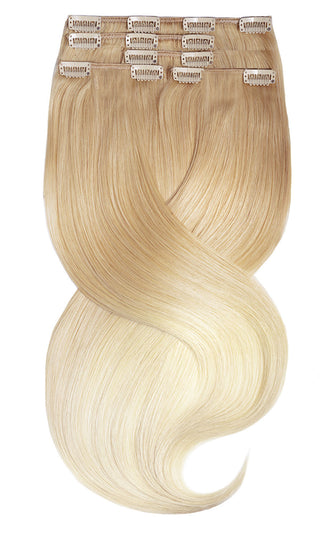 PRZEDŁUŻKI CLIP-IN Miodowy Blond & Platynowy Blond Fashion Line